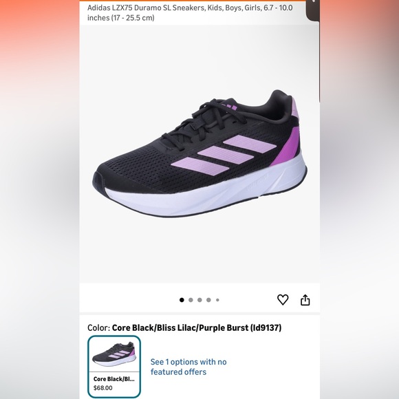 Adidas Kids DURAMO SLK shoes - Picture 4 of 4